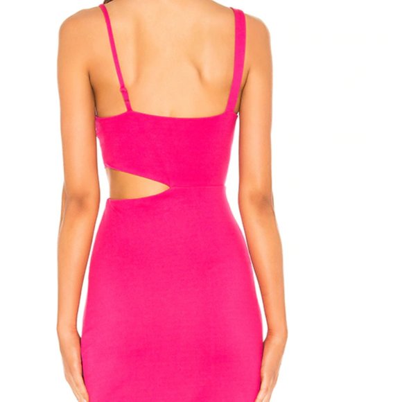 h:ours | Dresses | Revolve Lambert Mini Dress Hot Pink | Poshmark
